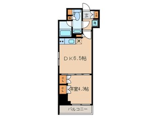 ルフォンプログレ文京湯島の物件間取画像